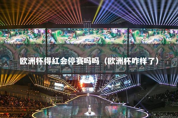 欧洲杯得红会停赛吗吗（欧洲杯咋样了）