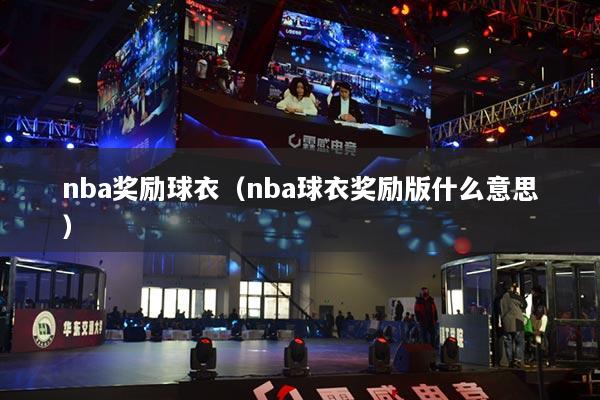 nba奖励球衣（nba球衣奖励版什么意思）