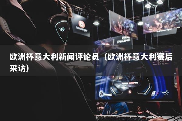 欧洲杯意大利新闻评论员（欧洲杯意大利赛后采访）